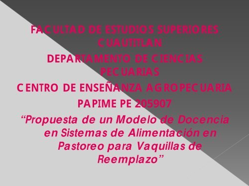 CALCULO DE RACIONES