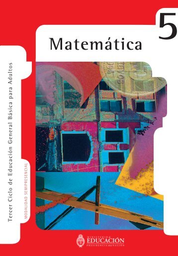 Matemática Nivel V - Región Educativa 11