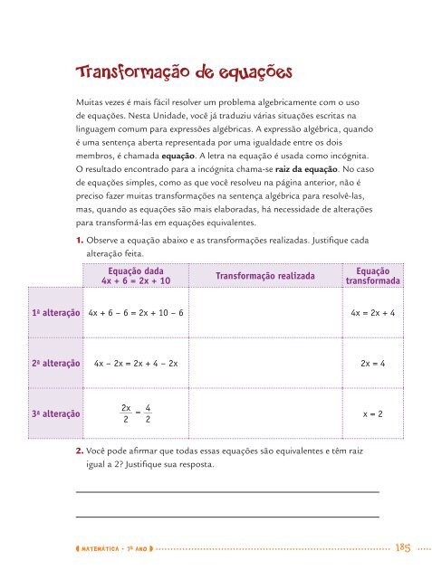 Cadernos de apoio e aprendizagem - Secretaria Municipal de ...