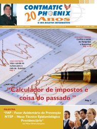 “Calculador de impostos é coisa do passado ” Pág. 7 - Contmatic ...