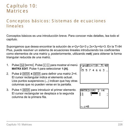 TI-84 Plus TI-84 Plus Silver Edition - ISA Ingeniería de Sistemas y ...