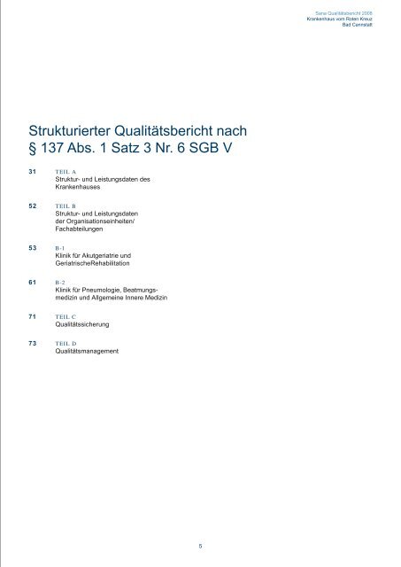 Krankenhaus vom Roten Kreuz Bad Cannstatt GmbH - KTQ