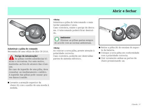 Manual de Instruções smart forfour - forfour.co.uk