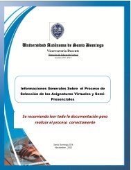 UASDVirtual - Universidad Autónoma de Santo Domingo