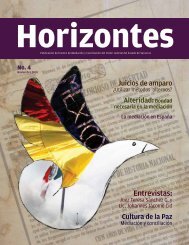 Revista Horizontes No. 4 - Poder Judicial del Estado de Veracruz