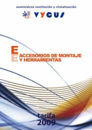 ACCESORIOS DE MONTAJE Y HERRAMIENTAS - Vycus.es