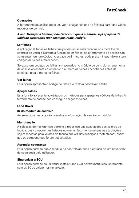 Manual de instruções 6.0.0.pdf - TRW Automotive Aftermarket