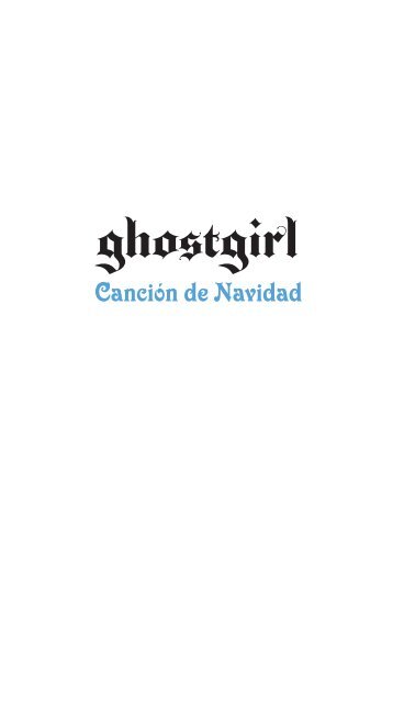 ghostgirl Canción de Navidad - Alfaguara Juvenil