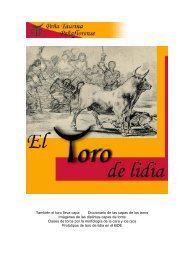 También el toro lleva capa Diccionario de las capas de los toros ...