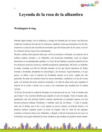 Irving_Washington-La Leyenda De La Rosa Alhambra