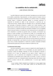 La estética de la catástrofe - Archivo Virtual de Artes Escénicas ...