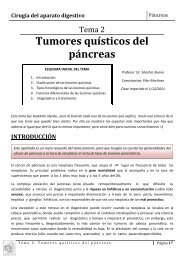 Tumores quísticos del páncreas - Doctortazo