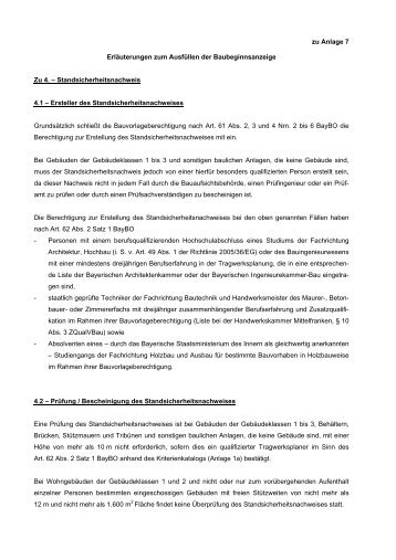 Erläuterung zum Formular Baubeginnsanzeige (PDF, 28 kb)