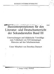 Basisinterpretationen für den Literatur- und Deutschunterricht der ...