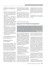 Supply-Chain-Risikomanagement - Funk RMCE GmbH