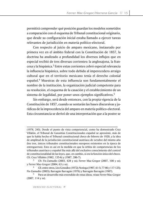 El amparo electoral en México y España. Una perspectiva comparada