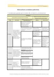 Hidrocarburos aromáticos policíclicos - PRTR España