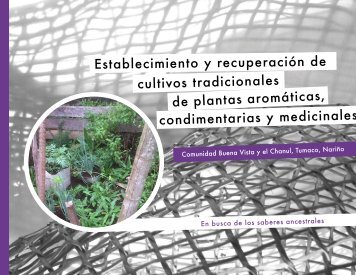 Establecimiento y recuperación de cultivos tradicionales de plantas ...