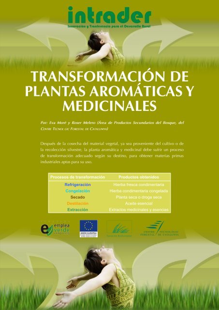 transformación de plantas aromáticas y medicinales - CTFC