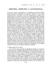 SIMETRIA, ASIMETRíA Y ANTISIMETR1A - Diánoia - UNAM