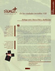 En las ciudades invisibles VIII - SUMA Revistas de matemáticas