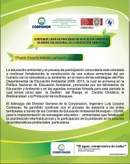 informe educacion ambiental - Corponor