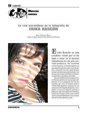ERIKA RASCÓN - Universidad Autónoma de Chihuahua