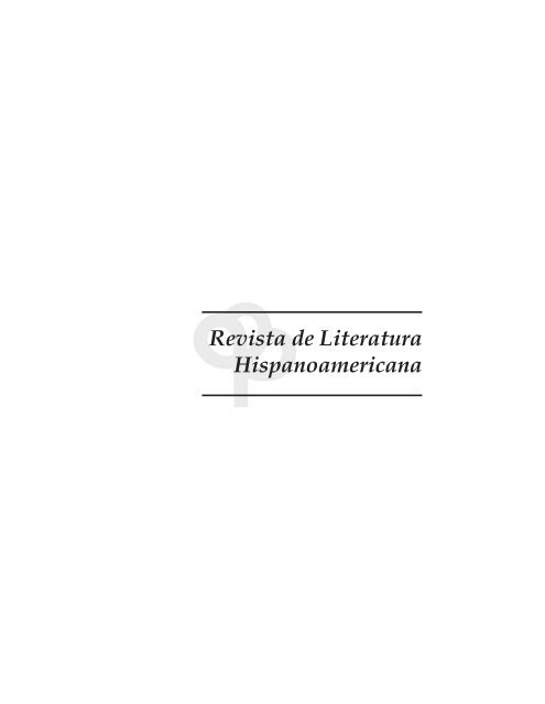 Número 65 completo - Portal del hispanismo