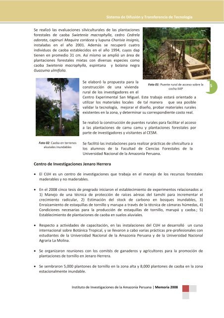 versión preliminar - Instituto de Investigaciones de la Amazonía ...