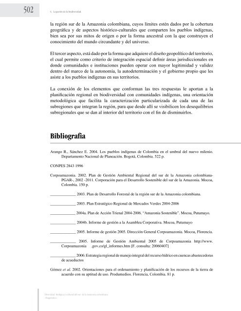 6. La gestión de