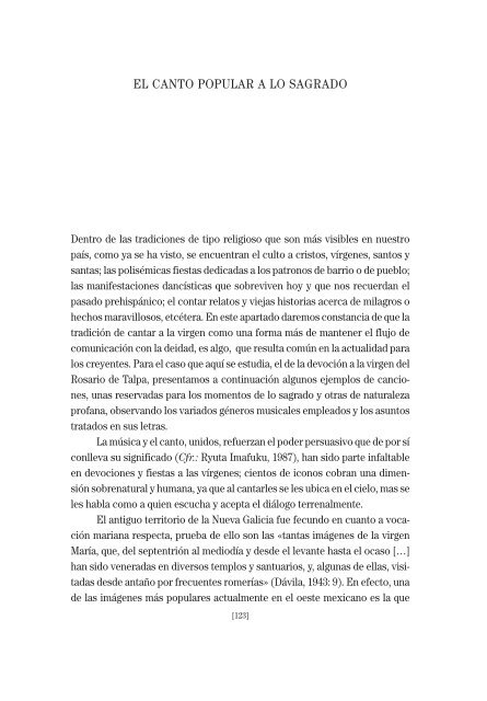 Los santuarios, aspectos de la religiosidad popular en Jalisco