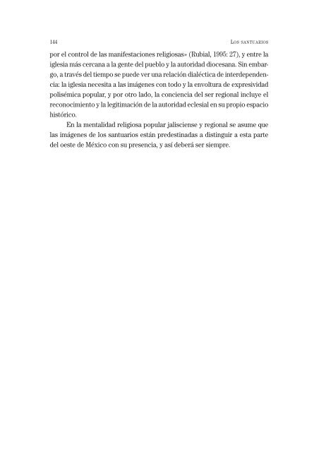 Los santuarios, aspectos de la religiosidad popular en Jalisco