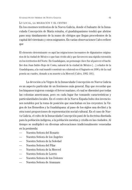 Los santuarios, aspectos de la religiosidad popular en Jalisco