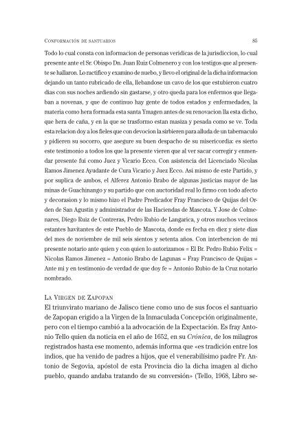 Los santuarios, aspectos de la religiosidad popular en Jalisco