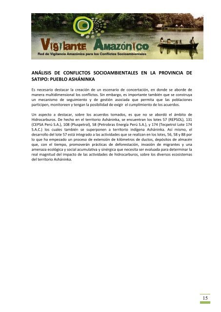 primer reporte - Vigilante Amazónico