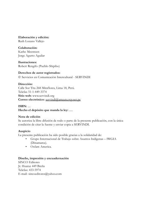 Interculturalidad: Desafío y proceso en construcción - Servindi