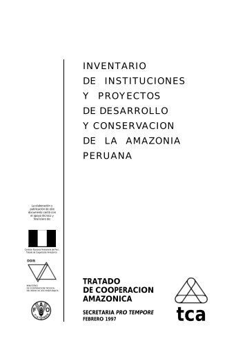 INVENTARIO DE INSTITUCIONES Y PROYECTOS DE ... - OTCA