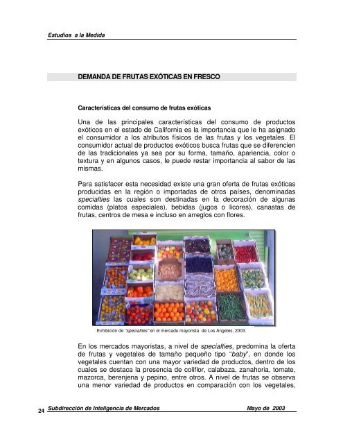 Estudio de Mercado Frutas Amazónicas en el Estado de California ...