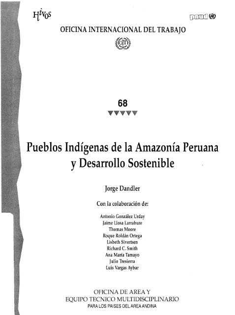 Pueblos Indígenas de la Amazonía Peruana y Desarrollo Sostenible