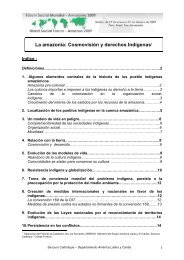 La Amazonía Cosmovision y derechos indigenas - OpenFSM!