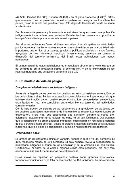 La Amazonía Cosmovision y derechos indigenas - OpenFSM!