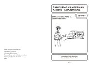 SABIDURÍAS CAMPESINAS ANDINO - AMAZÓNICAS - Pratec
