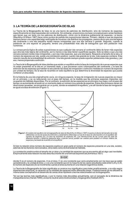 Guia para estudiar Patrones de Distribución de Especies