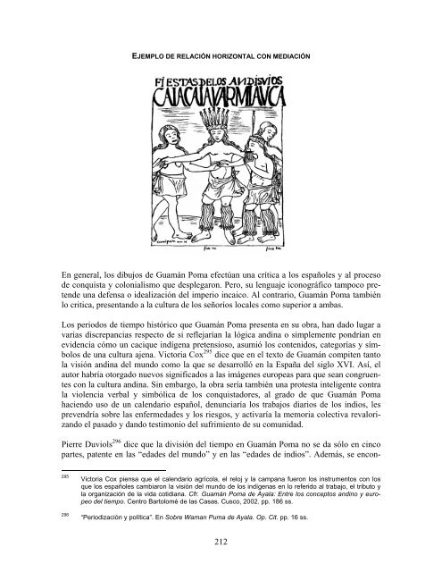 Cosmovisión, Historia y Política en los Andes - La Casa del Corregidor