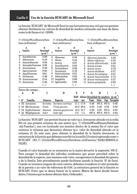 Manual para el monitoreo del ciclo de carbono en bosques ... - Rainfor