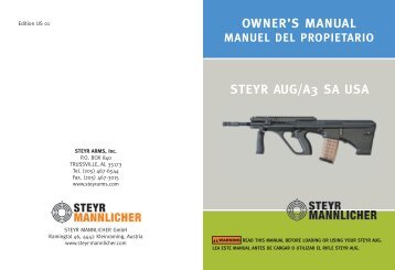 owner's manual manuel del propietario - Steyr Mannlicher US ...