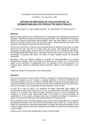 estudio de metodos de evaluacion de la desmontabilidad ... - Aeipro