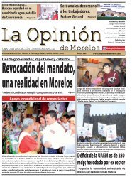 General - La Opinión de Morelos