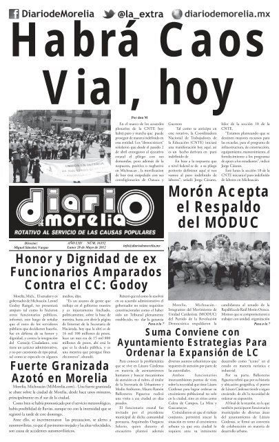 00 DIARIO.indd - La Extra / Diario de Morelia / Noticias Morelia ...