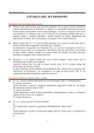 liturgia del matrimonio - Diócesis de Calahorra y La Calzada-Logroño